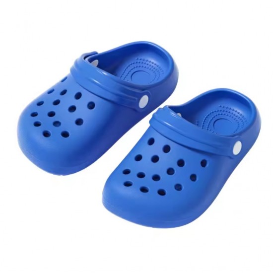 Toddler Kids EVA Garden Clogs – Lightweight Summer Sandals – Blue Toddler Kids EVA Garden Clogs – Lightweight Summer Sandals – Blue
