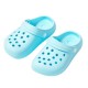 Toddler Kids EVA Garden Clogs – Lightweight Summer Sandals – Light Blue