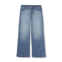 Girls' Wide Leg Stretch Denim Jeans