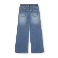Girls' Wide Leg Stretch Denim Jeans Girls' Wide Leg Stretch Denim Jeans