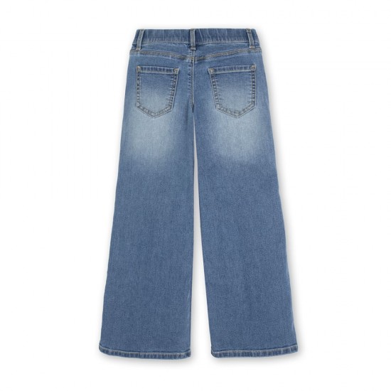 Girls' Wide Leg Stretch Denim Jeans Girls' Wide Leg Stretch Denim Jeans
