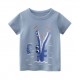 Toddler Boys Ocean Crocodile Graphic T-Shirt – Short Sleeve Cotton Tee