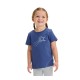 Toddler Girls' Short Sleeve Navy Star Graphic T-Shirt - Cat & Jack™ Navy Blue