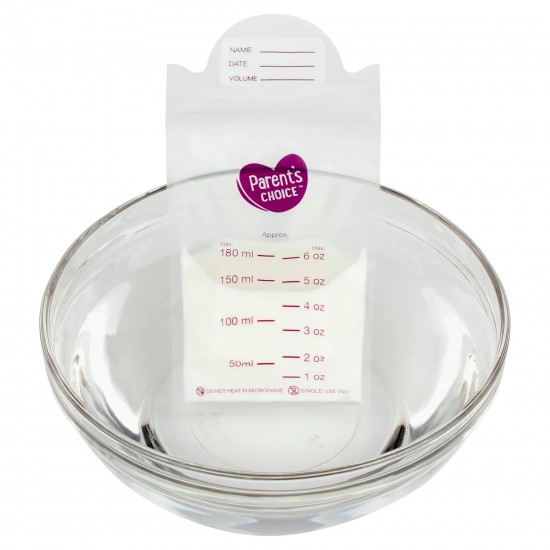 Parent's Choice Breast Milk Storage - 25 Count