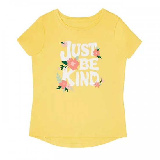 Girls 3-Pack Short Sleeve Graphic Tee by Member's Mark - Just Be Kind