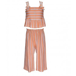 Bonnie Jean Girls Striped Top and Pants Set