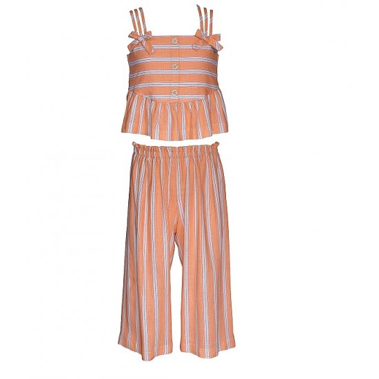 Bonnie Jean Girls Striped Top and Pants Set