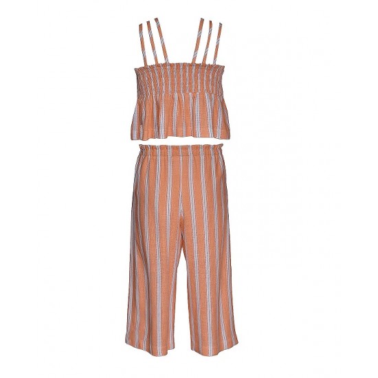 Bonnie Jean Girls Striped Top and Pants Set