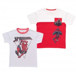 Character Boys 2-Pack Short Sleeve Tee - Spiderman/Miles