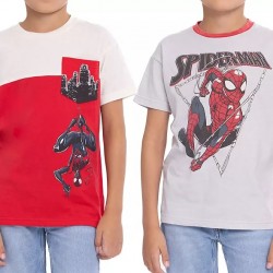 Character Boys 2-Pack Short Sleeve Tee - Spiderman/Miles Character Boys 2-Pack Short Sleeve Tee - Spiderman/Miles