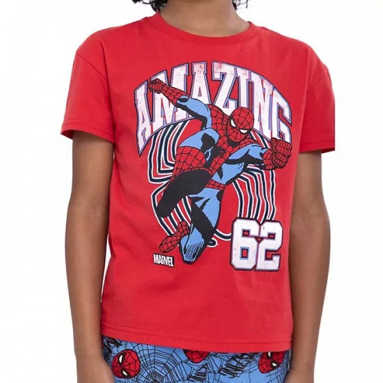 Character Toddler Boys 2 Piece Short Set - Spiderman