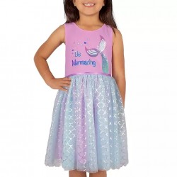 Zunie Tutu Be Mermazing Sleeveless Bodice Mermaid Dress