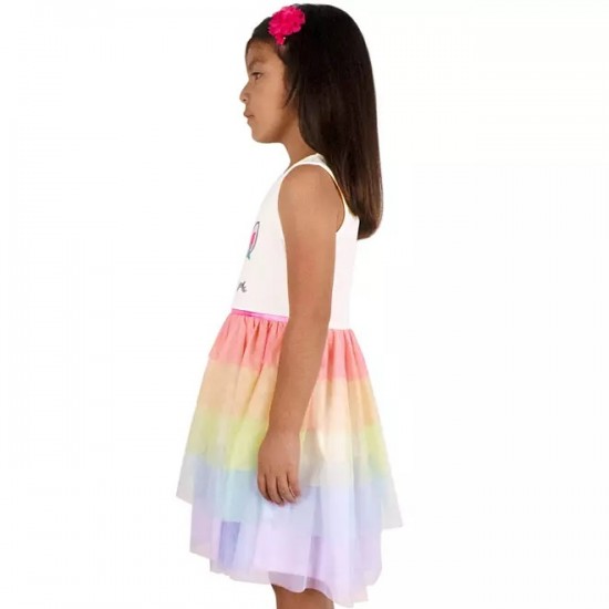 Zunie Tutu Unicorn Dreams Sleeveless Jersey Bodice Dress