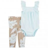 Carter's 2-Piece Eyelet Bodysuit and Pant Set - Baby Girl 