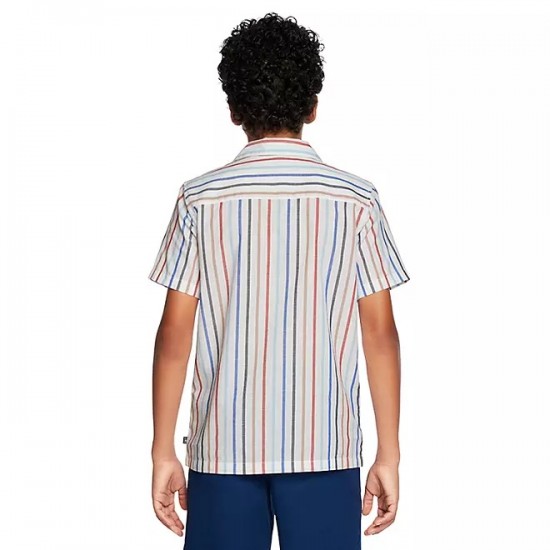 Gap Kids Boys Cabana Shirt - Multi Stripe