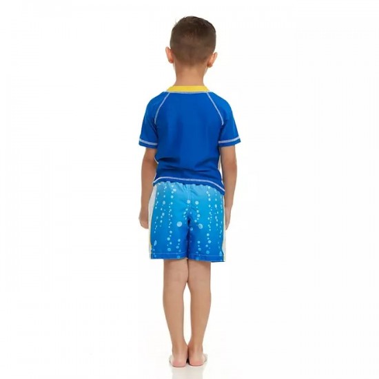 Baby Shark Rashguard and Swim Trunk Set