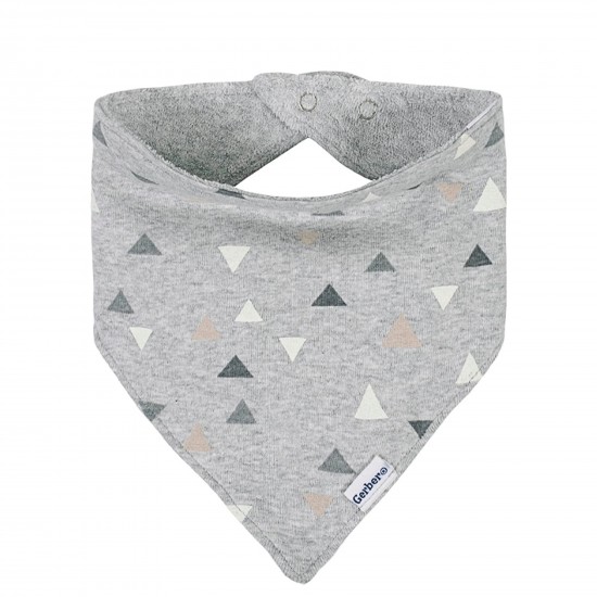 Modern Moments 4-Piece Baby Neutral 4-Piece Triangle Caps and Bibs Set