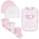 Onesies Brand 3-Pack Baby Girls Stars Jersey Crew Socks