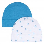 Onesies Brand 2-Pack Baby Boys Boy Stars Caps