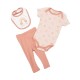 Baby Views 3pc. Rainbow Bodysuit & Pants Set - Baby Girl (NB-9M) 