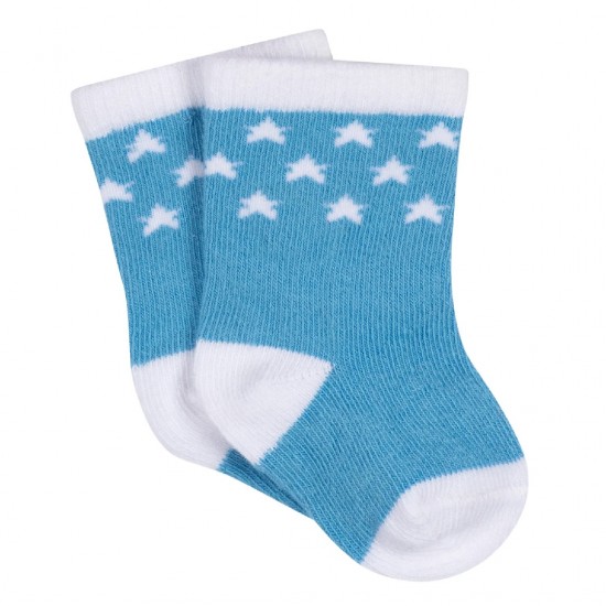 Onesies Brand 3-Pack Baby Boys Boy Stars Jersey Crew Socks