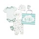 Baby Boy (NB-6M) 8pc. Safari Wild Hanging Gift Set by BabyViews 