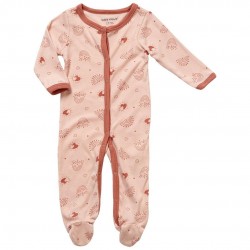 Baby Girl Hearts & Rainbow Sleeper by Baby Views (NB-9M)