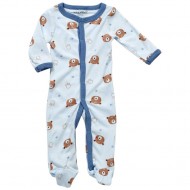 Baby Boy Bear & Tracks Sleeper by Baby Views (NB-9M)