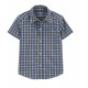 Carter's Boys' Short Sleeve Plaid Button-Down Shirt