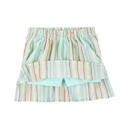 Carter's Toddler 2-Piece Butterflies Flutter Top & Striped Skort Set