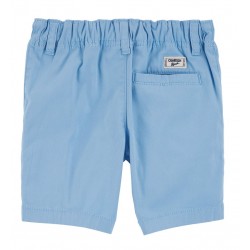 OshKosh Baby Boy Stretch Chino Short - Blue   OshKosh Baby Boy Stretch Chino Short - Blue