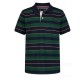 Tommy Hilfiger Boys' Striped Cotton-Blend Polo Shirt  8-20