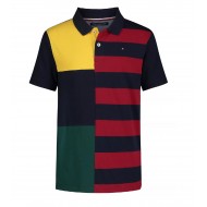 Tommy Hilfiger Signature Colorblock Polo Shirt 8-16