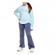  Girls' Marika® 2-Piece Marled Hoodie & Flare Leggings Set