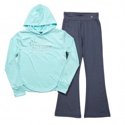 Girls' Marika® 2-Piece Marled Hoodie & Flare Leggings Set  Girls' Marika® 2-Piece Marled Hoodie & Flare Leggings Set