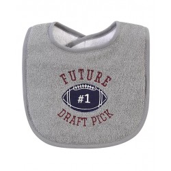 Hudson Baby Bib and Burp Cloth Set - American Football Hudson Baby Bib and Burp Cloth Set - American Football