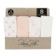 Rene Rofe Gentle & Soft Washcloths for Baby's Bathtime - Pink