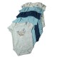 Rene Rofe Baby Girls' 5-Pack Bodysuits - Little Friends 