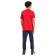 PUMA Boy's Kids Tee and Jogger Set - Red 