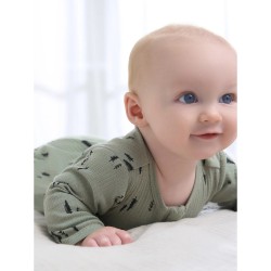 Gerber Baby Boy Sleep ´N Play Footed Cotton Pajamas, 2-Pack - Green  Gerber Baby Boy Sleep ´N Play Footed Cotton Pajamas, 2-Pack - Green