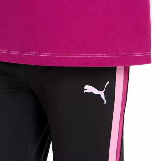 PUMA Girl's Top and Legging Set - Berry 