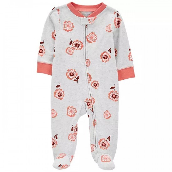 Carter's 3-Piece Baby Girl Layette Set - Floral 