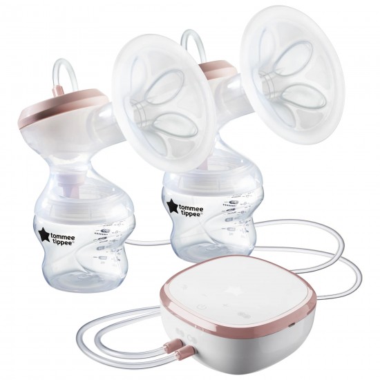 Tommee Tippee Made for Me Double Electric Breast Pump - USB Rechargeable