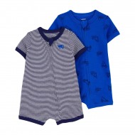 Carter's Baby Boy Construction Rompers 2-Piece Set 