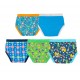 Mario Bros. Boys Cotton Brief Character Underwear, 5-Pack, Size 4-8