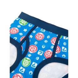 Mario Bros. Boys Cotton Brief Character Underwear, 5-Pack, Size 4-8 Mario Bros. Boys Cotton Brief Character Underwear, 5-Pack, Size 4-8
