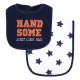 Hudson Baby Bib and Burp Cloth Set 5-in-1 Mamas Boy Hudson Baby Bib and Burp Cloth Set 5-in-1 Mamas Boy