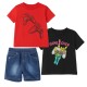 Tony Hawk Boys' 3-Piece Video Game Graphic Tee & Shorts Set -12 to 24 months 