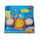VTech KidiBeats Kids Drum Set, Orange Educational Musical Toy VTech KidiBeats Kids Drum Set, Orange Educational Musical Toy