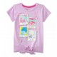 DreamWorks Trolls Girls “Be You” Tie-Front Graphic T-Shirt